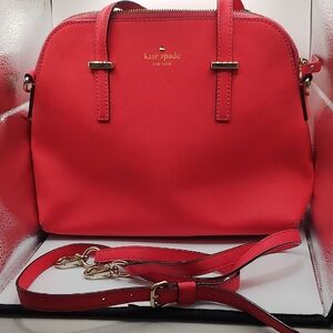 Kate Spade Ceder Street Crossbody Satchel with Dome Shape Detachable Strap